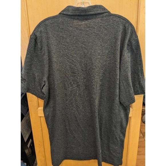 Travis Matthew Polo Shirt Adult Mens XL‎ Gray Short Sleeve Golf Monogram - Picture 2 of 4